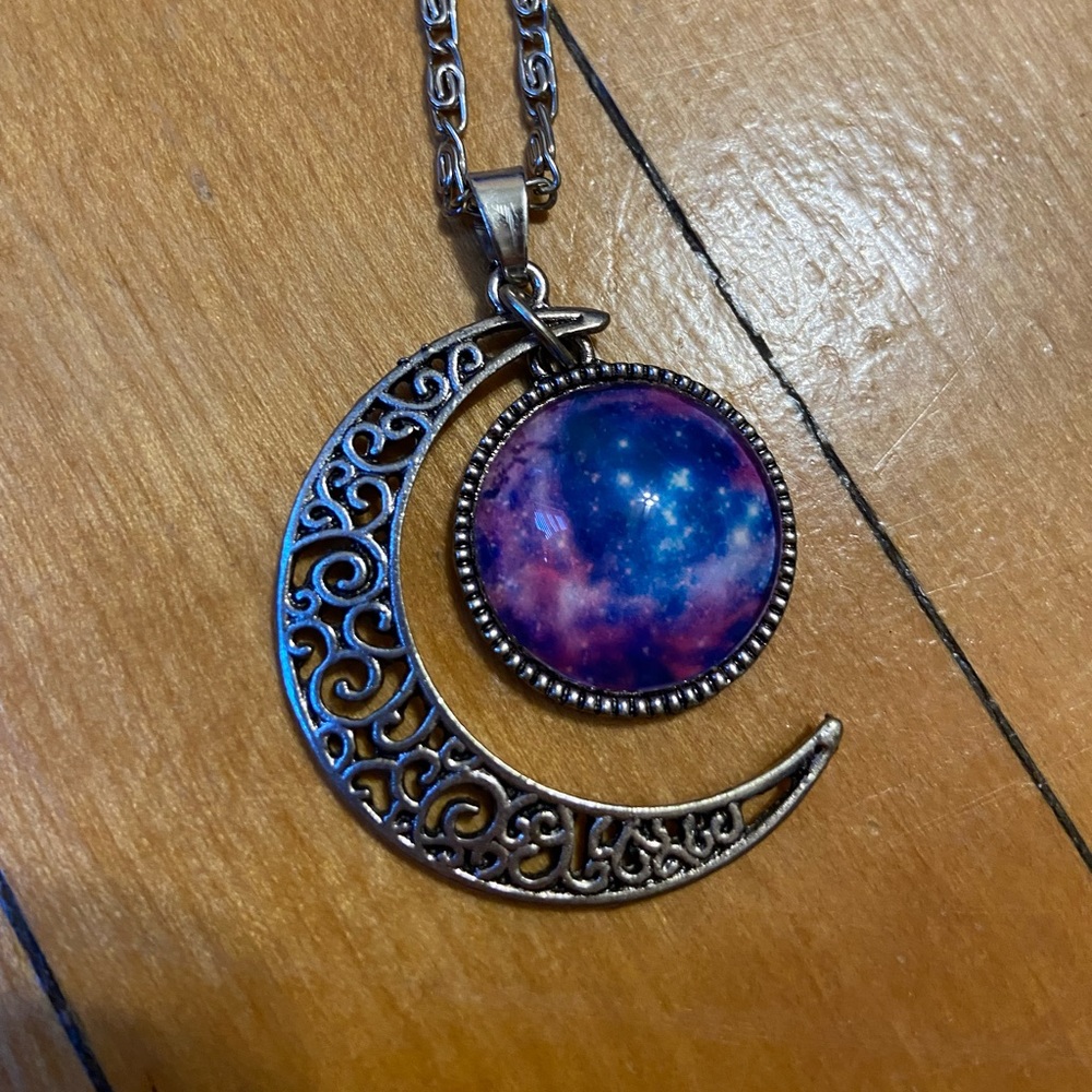 Moon necklace